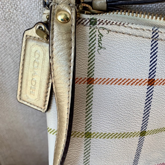 AUTHENTIC Coach Tattersall Crossbody Bag - Picture 14 of 14